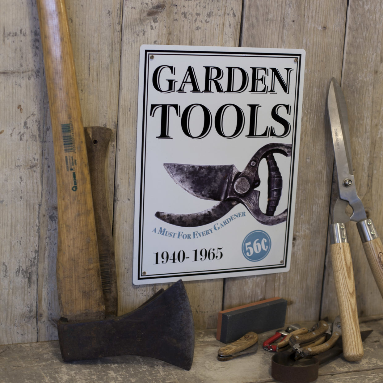 Esschert Design Bord Tuingereedschap