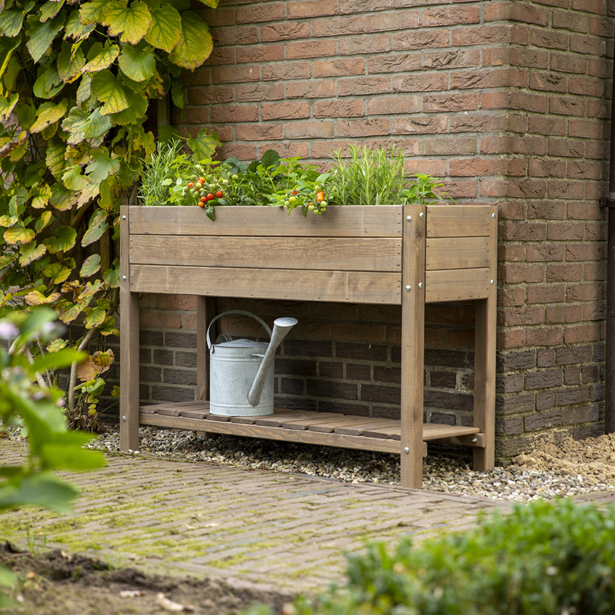 Esschert Design Bruin Houten Kweektafel L