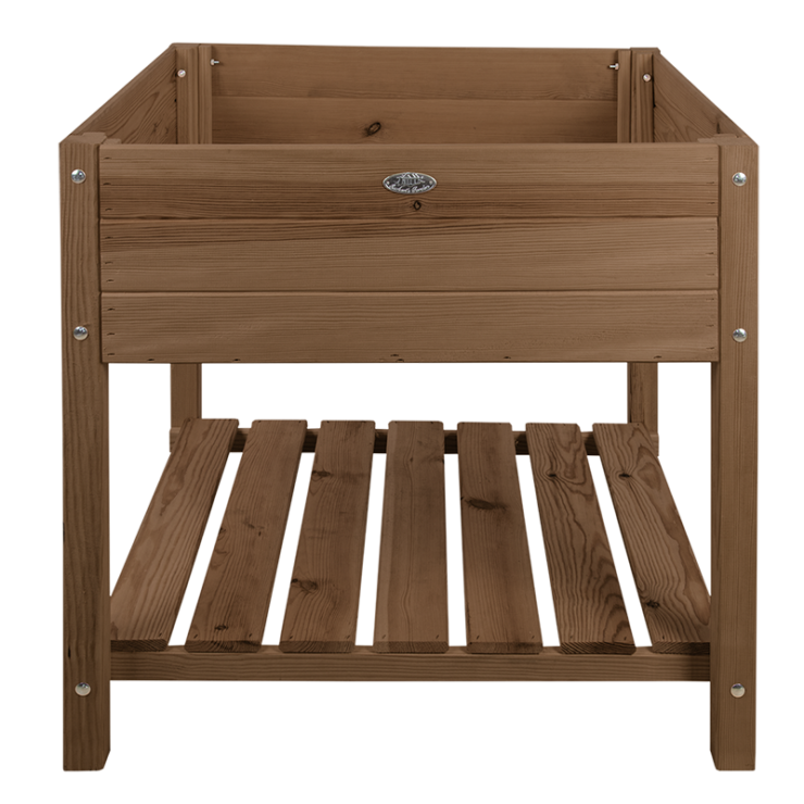 esschert design Bruin houten kweektafel XL