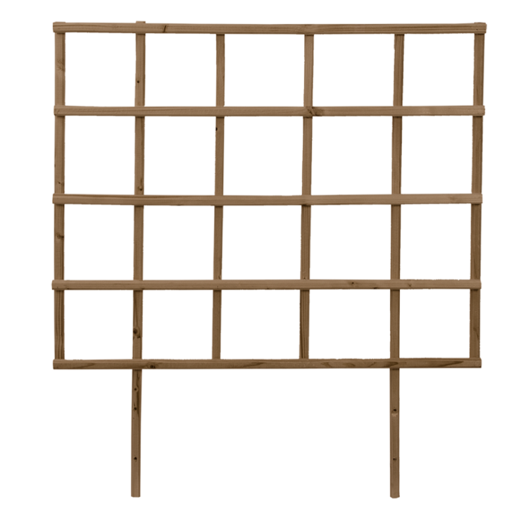 esschert design Bruine kweektafeltrellis S
