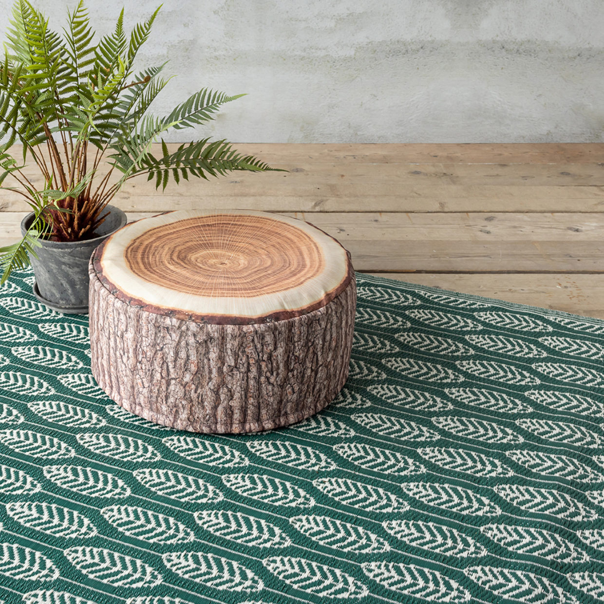 Esschert Design Buitenkleed Bladeren