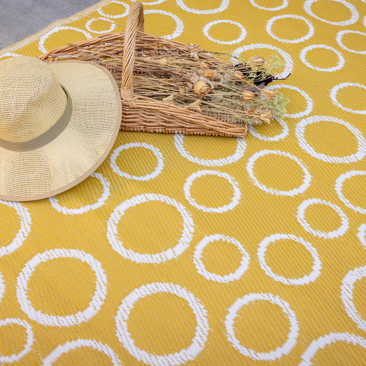 Esschert Design Buitenkleed Cirkels