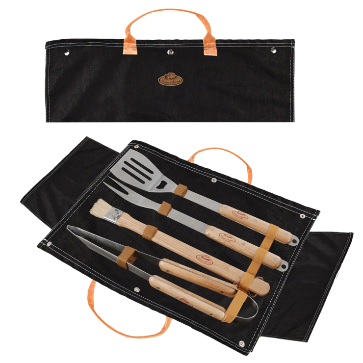Esschert Design Denim BBQ Gereedschapset