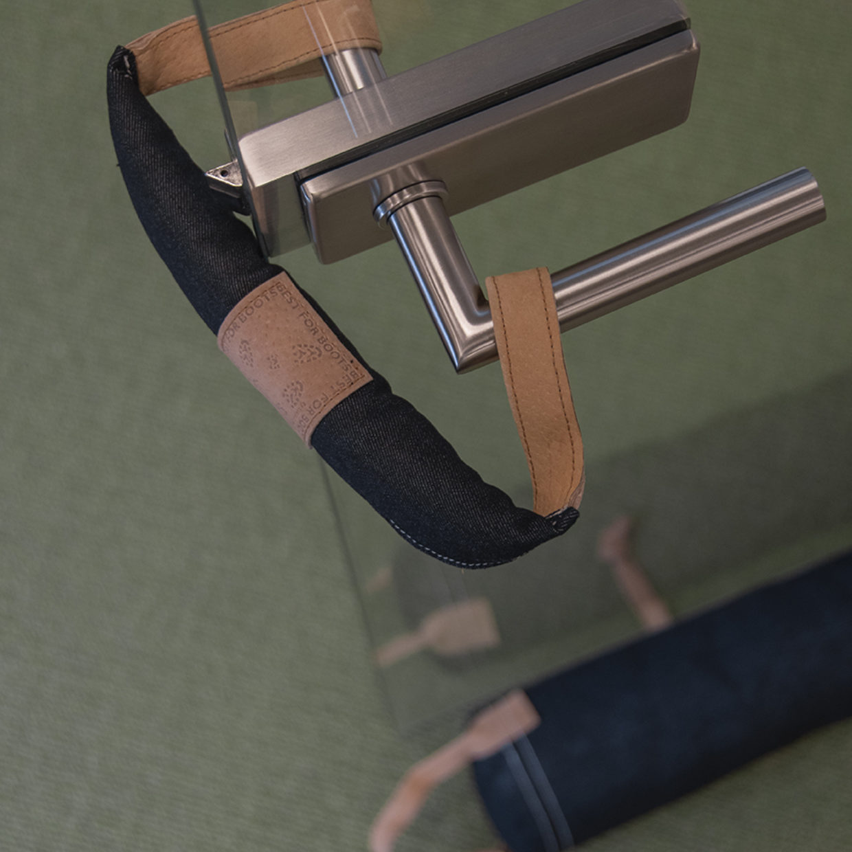 Esschert Design Denim Deurstootkussen