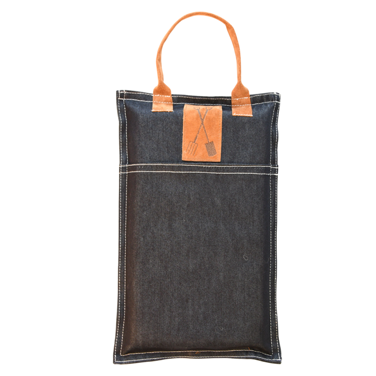 esschert design Denim knielkussen