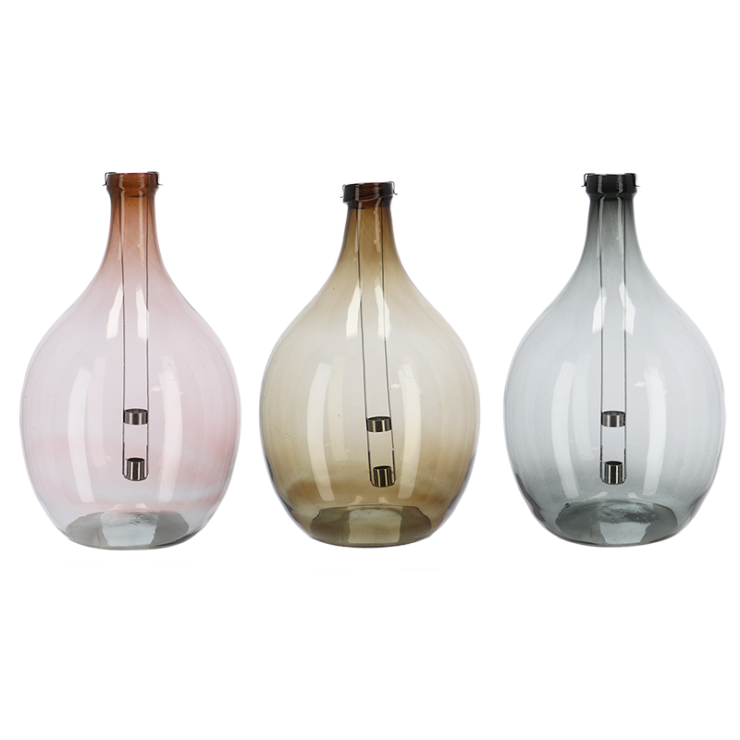 esschert design Desert Dream glazen windlicht L