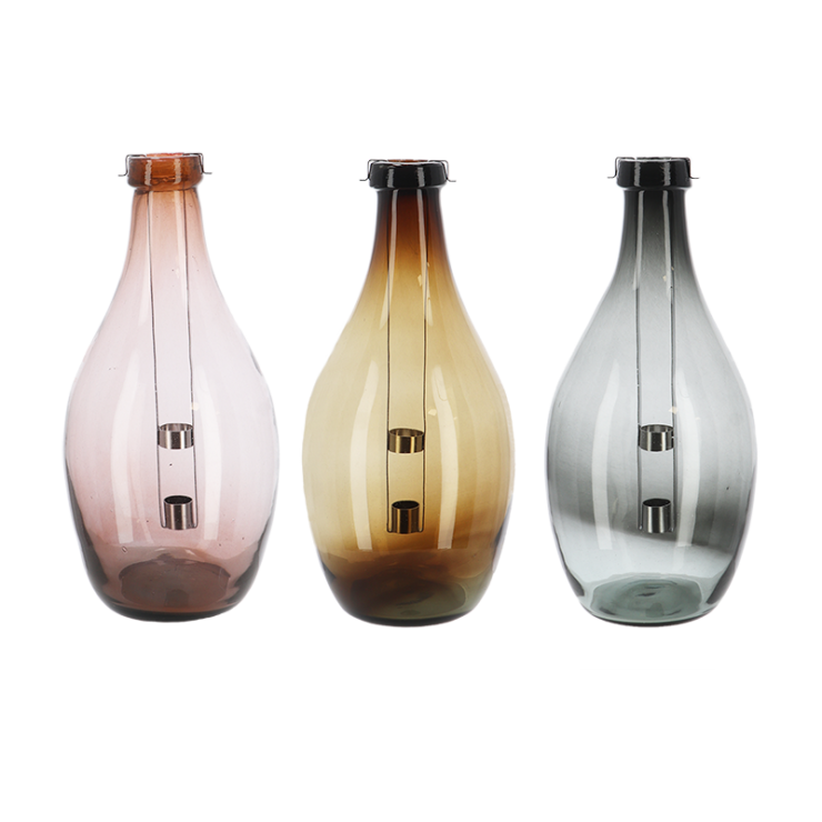 esschert design Desert Dream glazen windlicht S