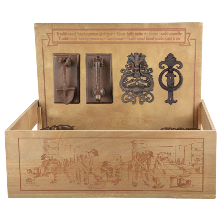 esschert design Deurkloppers ass. in displaykrat