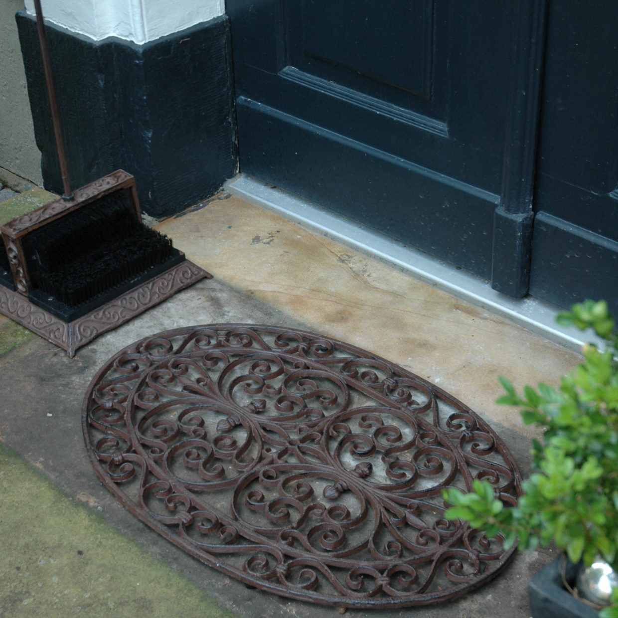 Esschert Design Deurmat Gietijzer Ovaal