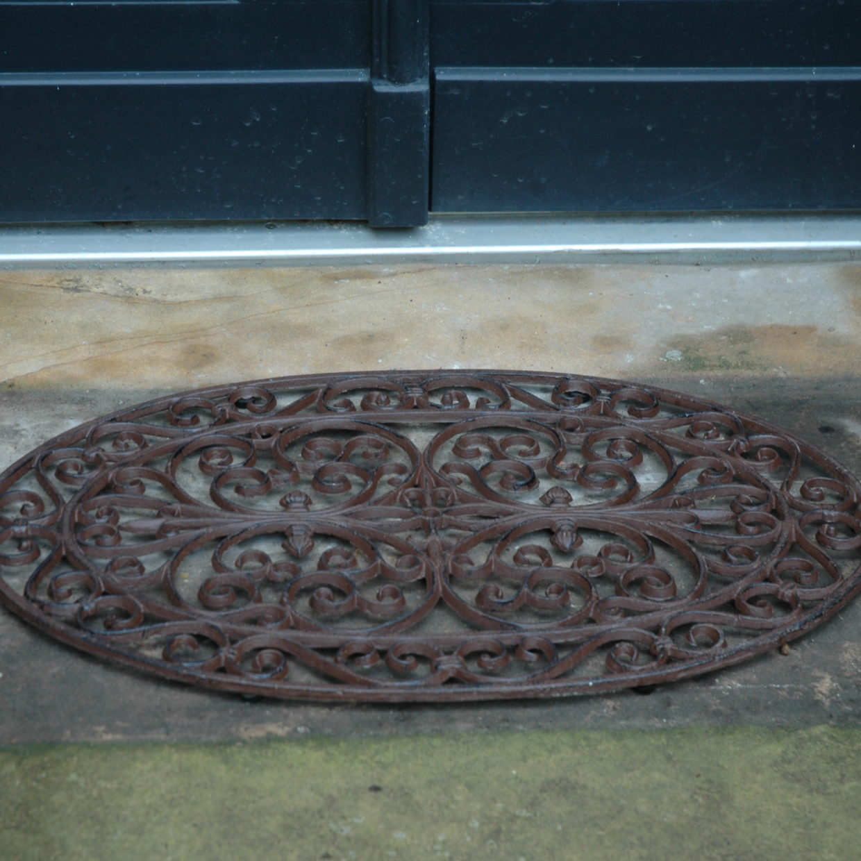 Esschert Design Deurmat Gietijzer Ovaal