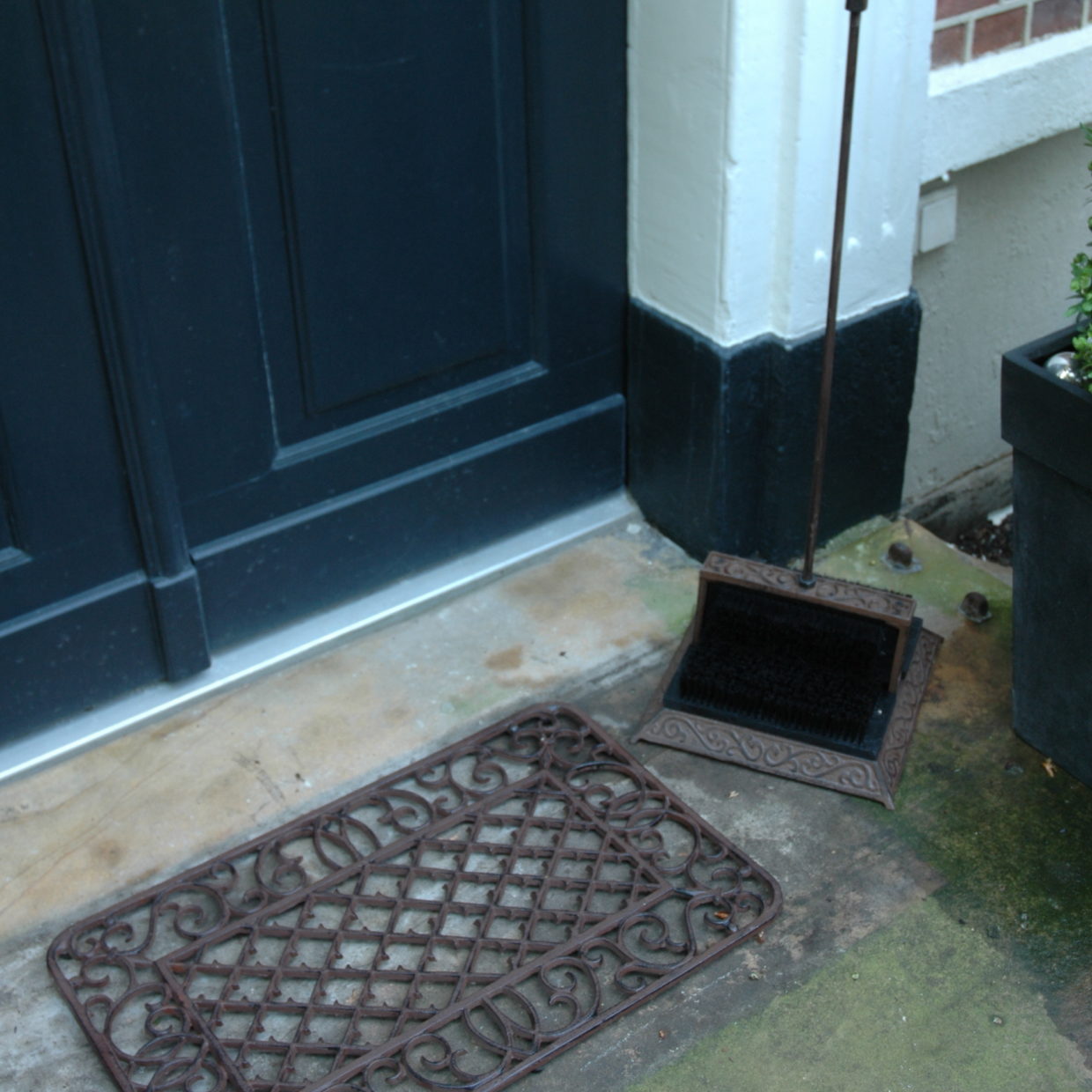 Esschert Design Deurmat Gietijzer Ruit Rechthoekig