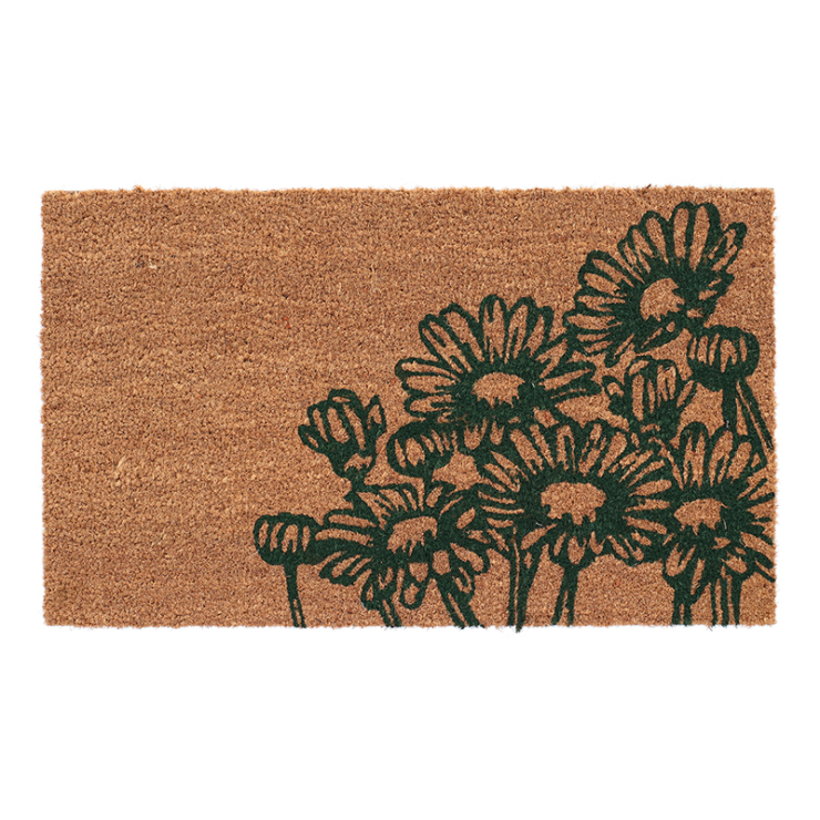 Esschert Design Deurmat Kokos Bloemen