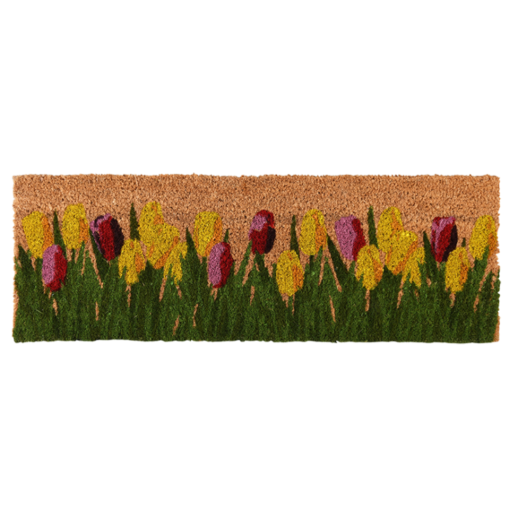 Esschert Design Deurmat Kokos Tulpen