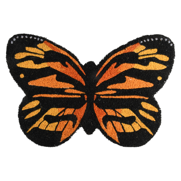 esschert design Deurmat kokos vlinder