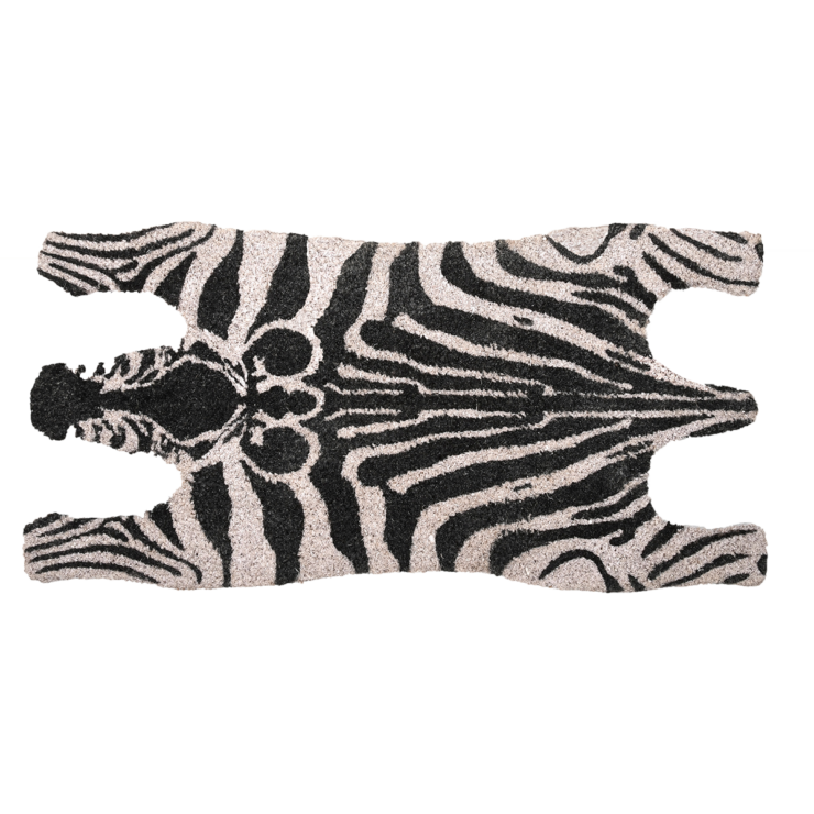 Esschert Design Deurmat Kokos Zebra