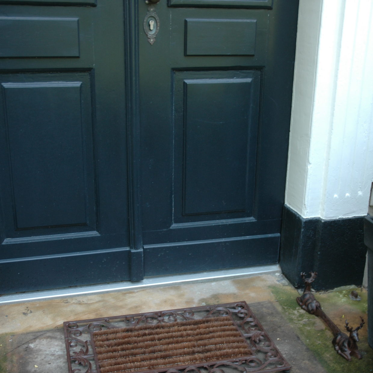 Esschert Design Deurmat Met Kokosrolborstels