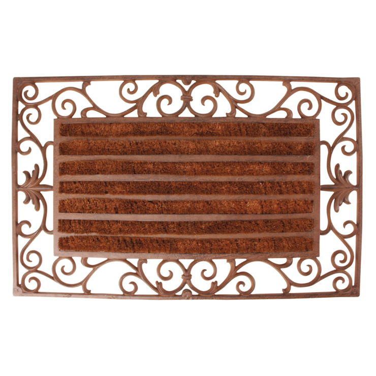 esschert design Deurmat met kokosrolborstels