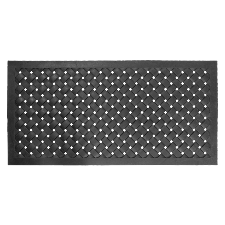 esschert design Deurmat rubber gevlochten maat XL