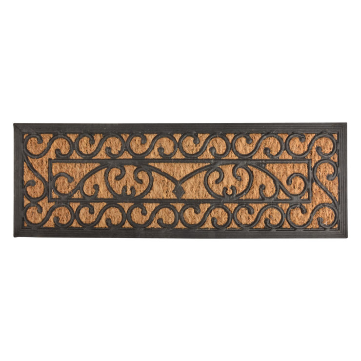esschert design Deurmat rubber/kokos klassiek