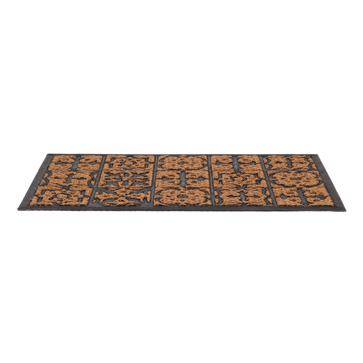 Esschert Design Deurmat Rubber/kokos Mozaiek L
