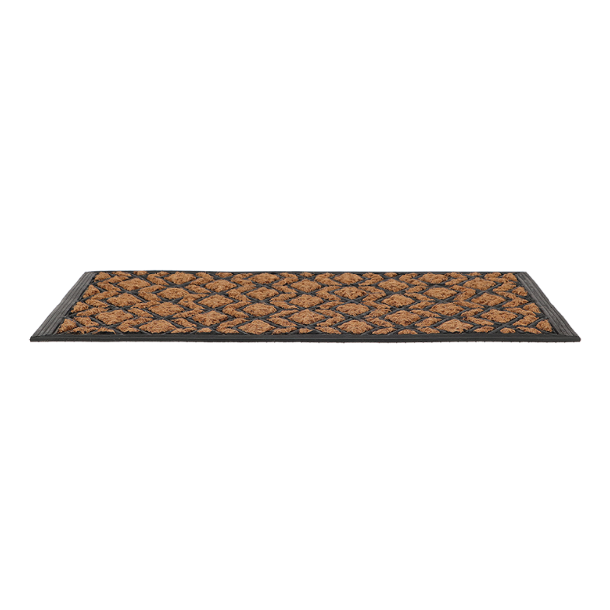 Esschert Design Deurmat Rubber/kokos Ruit M