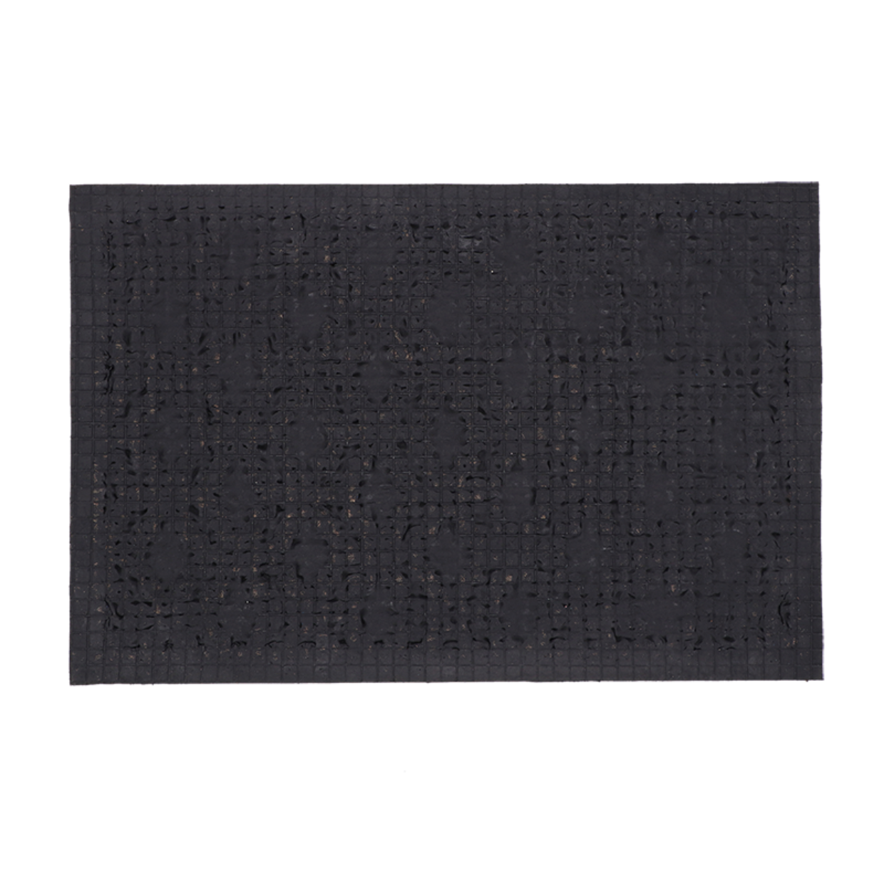 Esschert Design Deurmat Rubber/kokos Ruit M