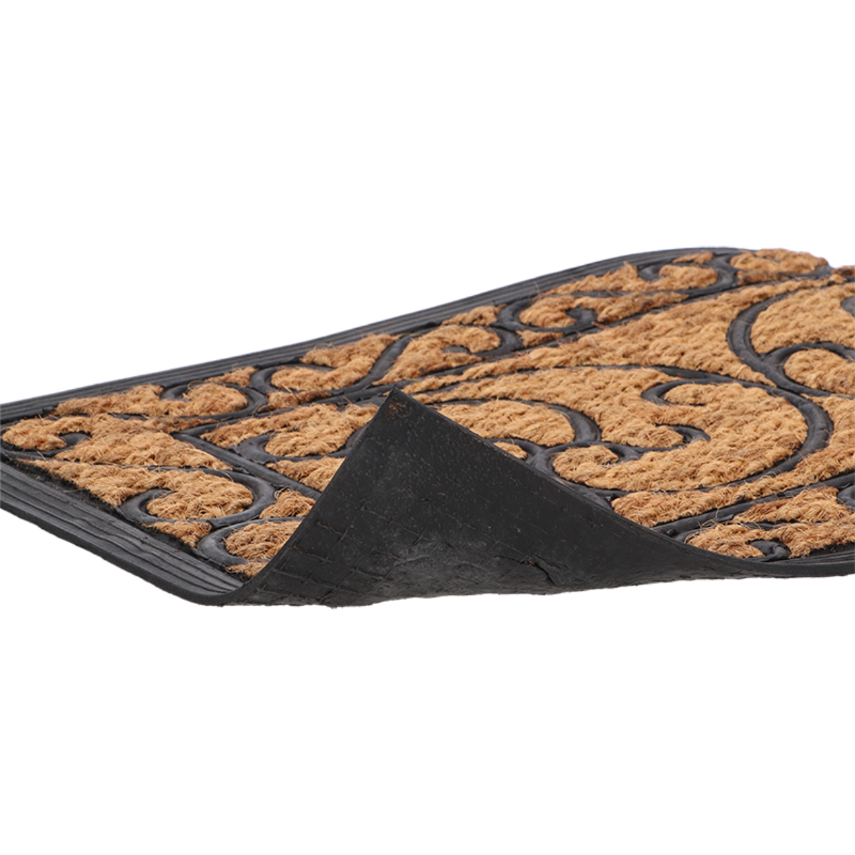 Esschert Design Deurmat Rubber/kokos XL
