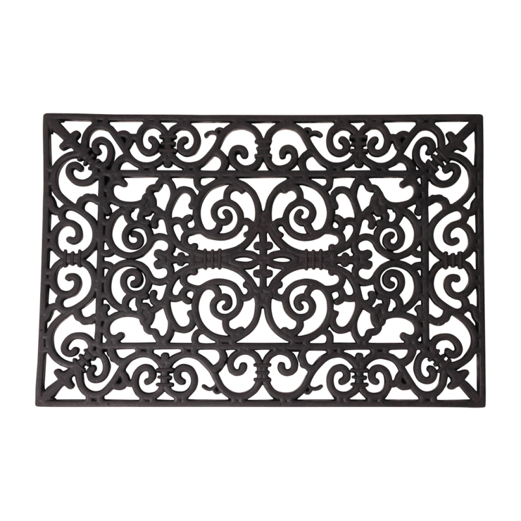 esschert design Deurmat rubber rechthoekig S