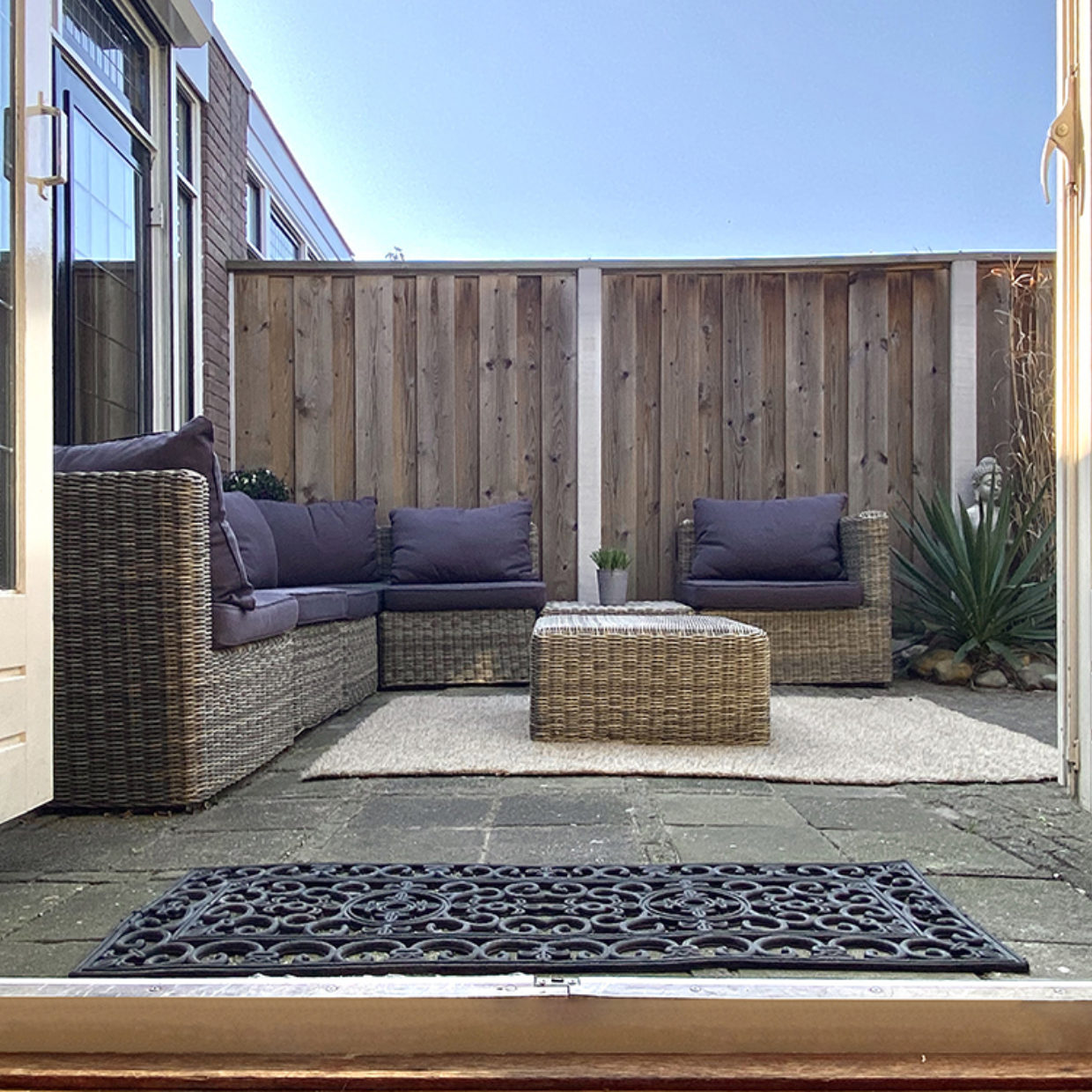 Esschert Design Deurmat Rubber XL