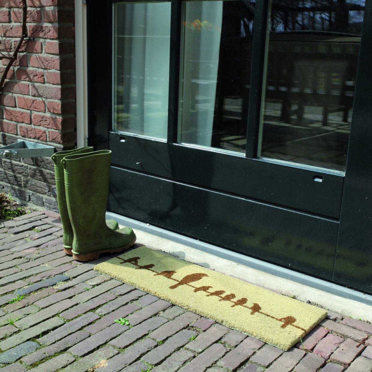 Esschert Design Deurmat Vogels Op Draad