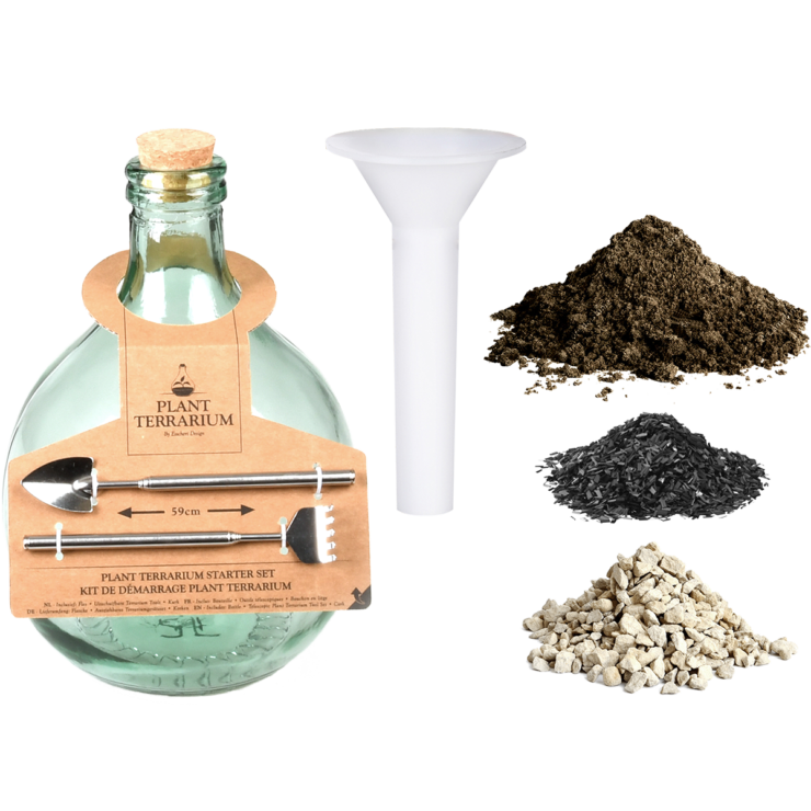 esschert design DHZ Plant Terrarium set 5 liter