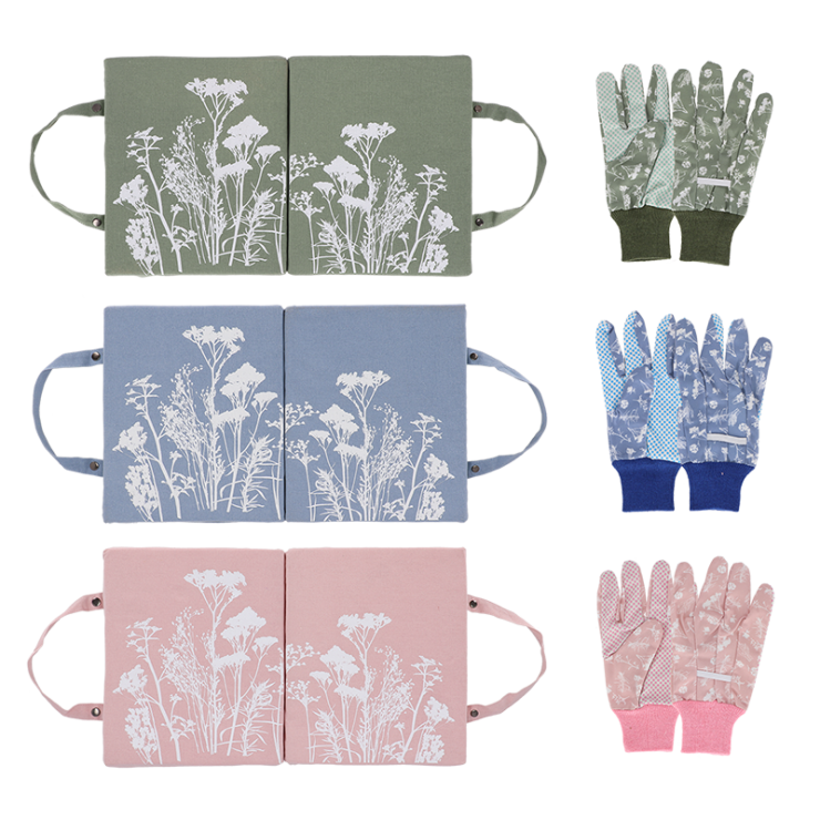 esschert design Diap. kniekussen + handschoenen ass