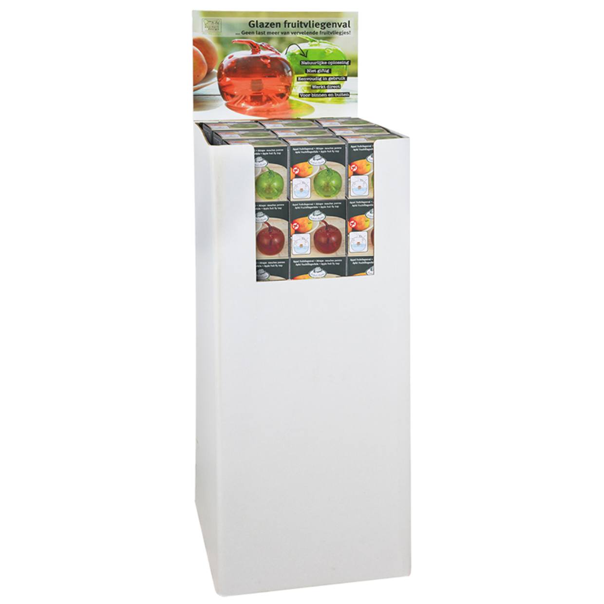 Esschert Design Display Fruitvliegjesval Gekleurd