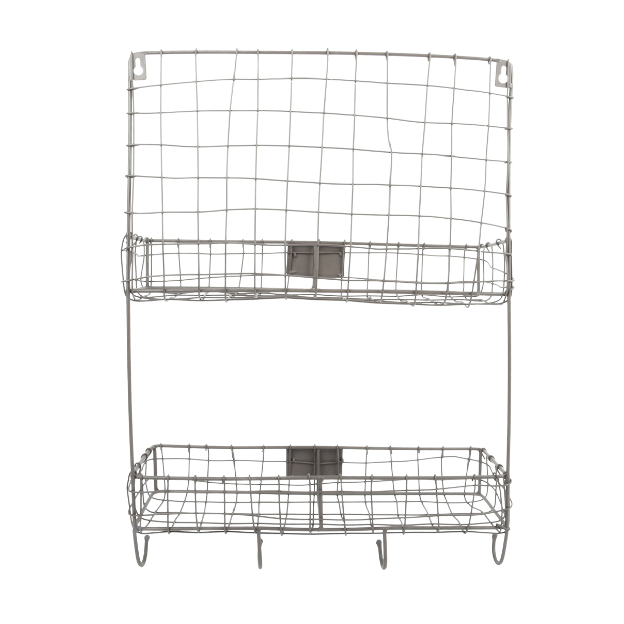 Esschert Design Draad Wandrek 2 Vakken