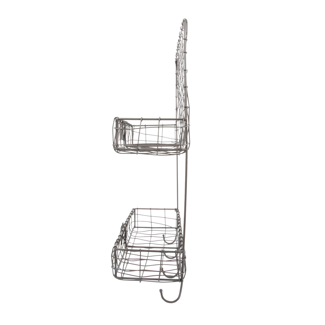 Esschert Design Draad Wandrek 2 Vakken