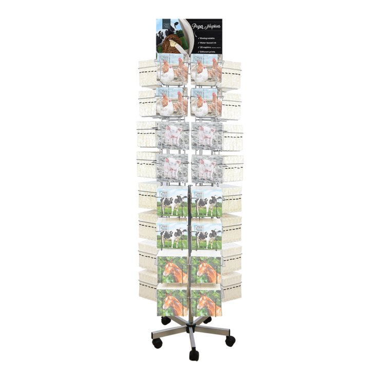 esschert design Draaidisplay servetten L