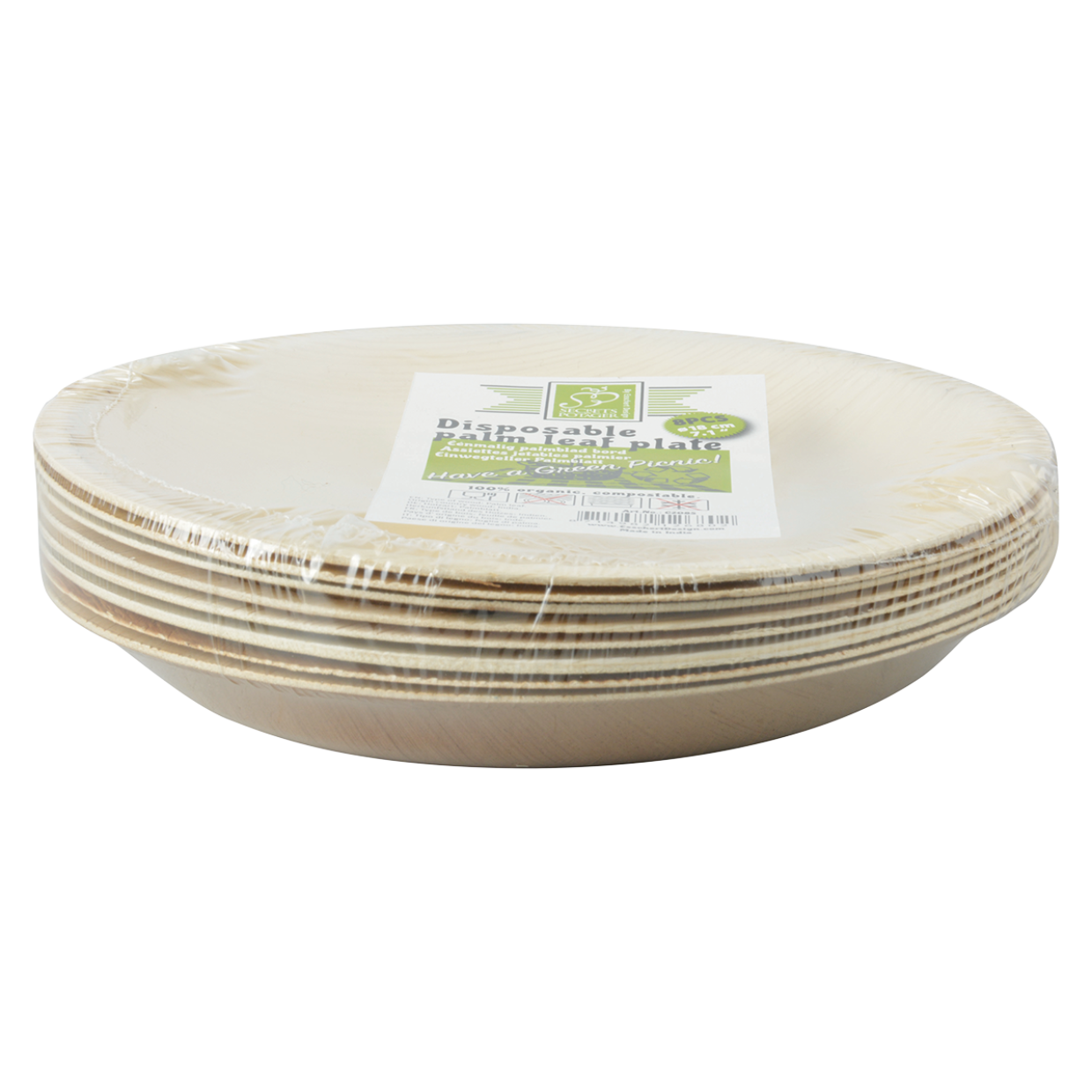 Esschert Design Eenmalig Palmblad Bord Set Van 8 S