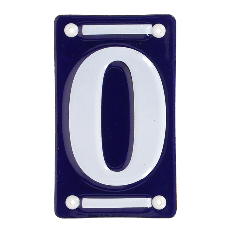 esschert design Emaille huisnummer 0