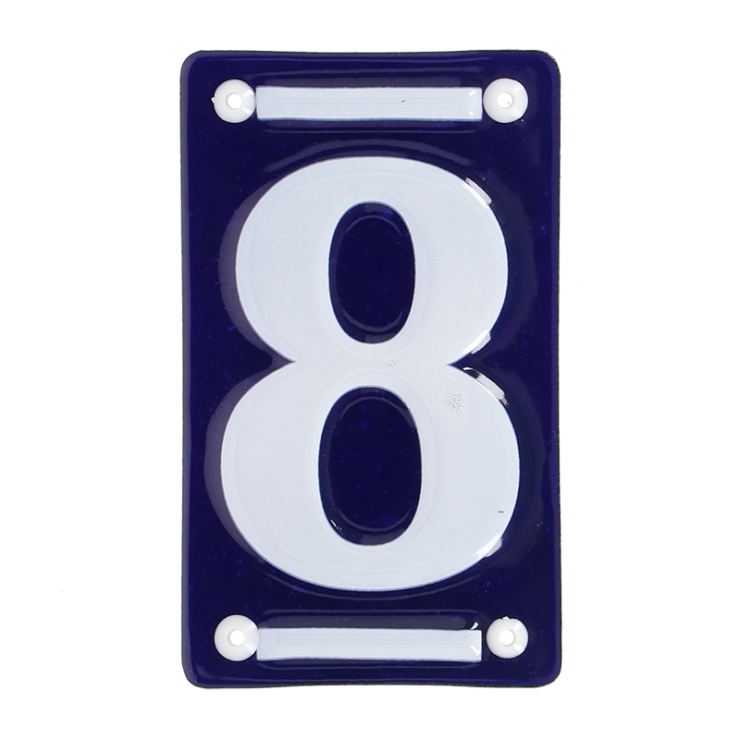 esschert design Emaille huisnummer 8
