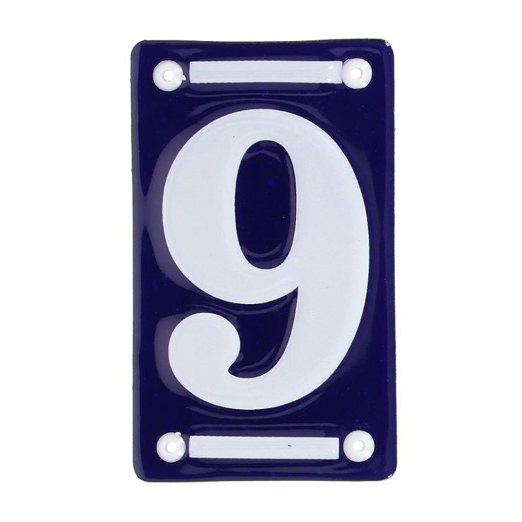 esschert design Emaille huisnummer 9
