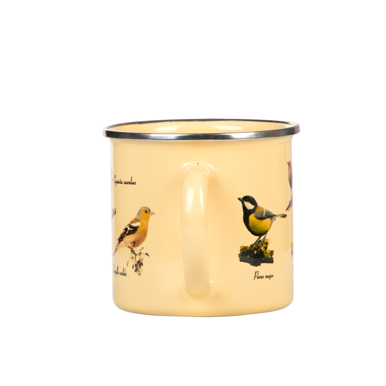 Esschert Design Emaille Mok Vogels