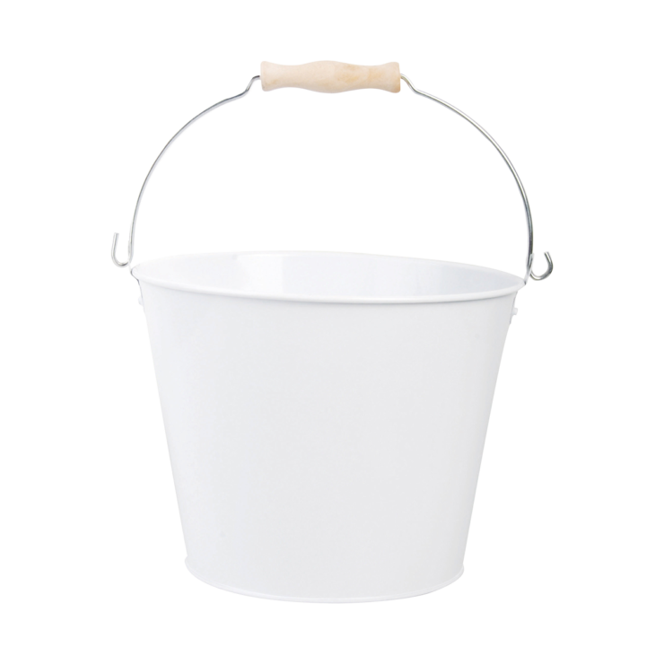 Esschert Design Emmer Klein Wit