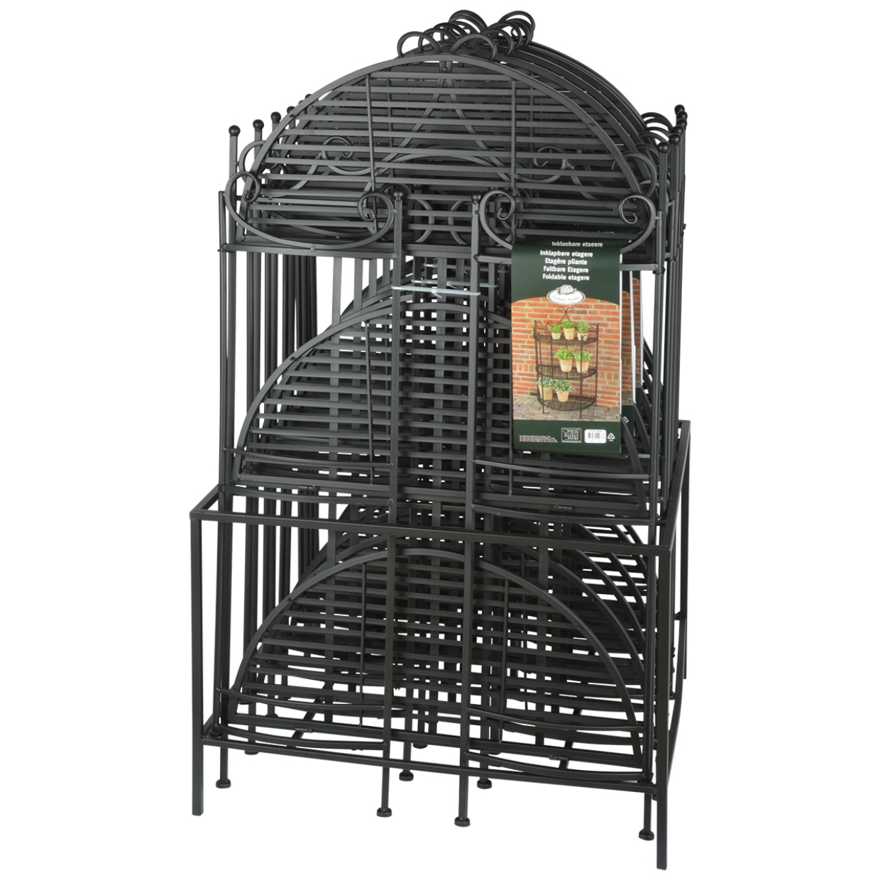 Esschert Design Etagere Halfrond Inklapbaar