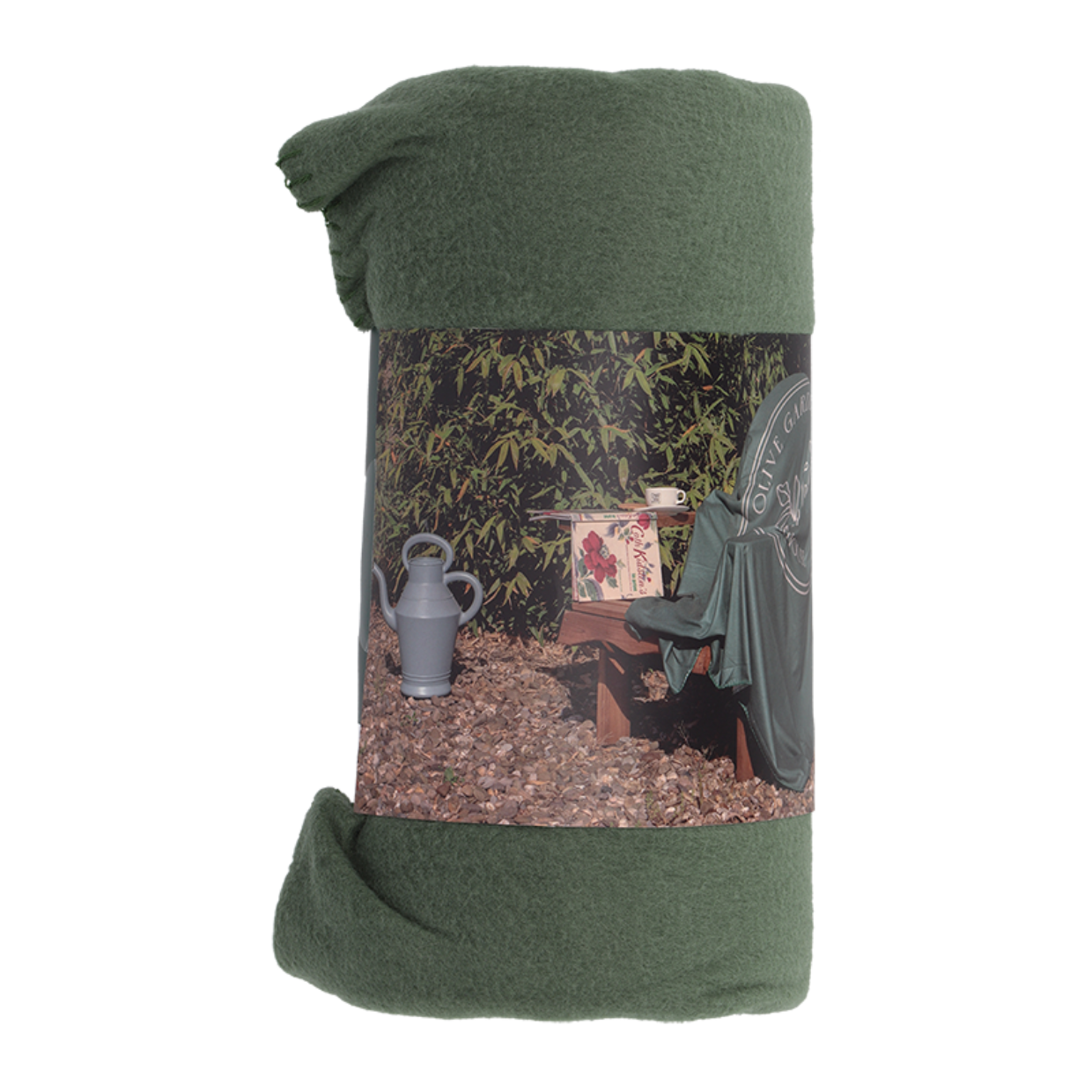 Esschert Design Fleeceplaid "Olive Garden"