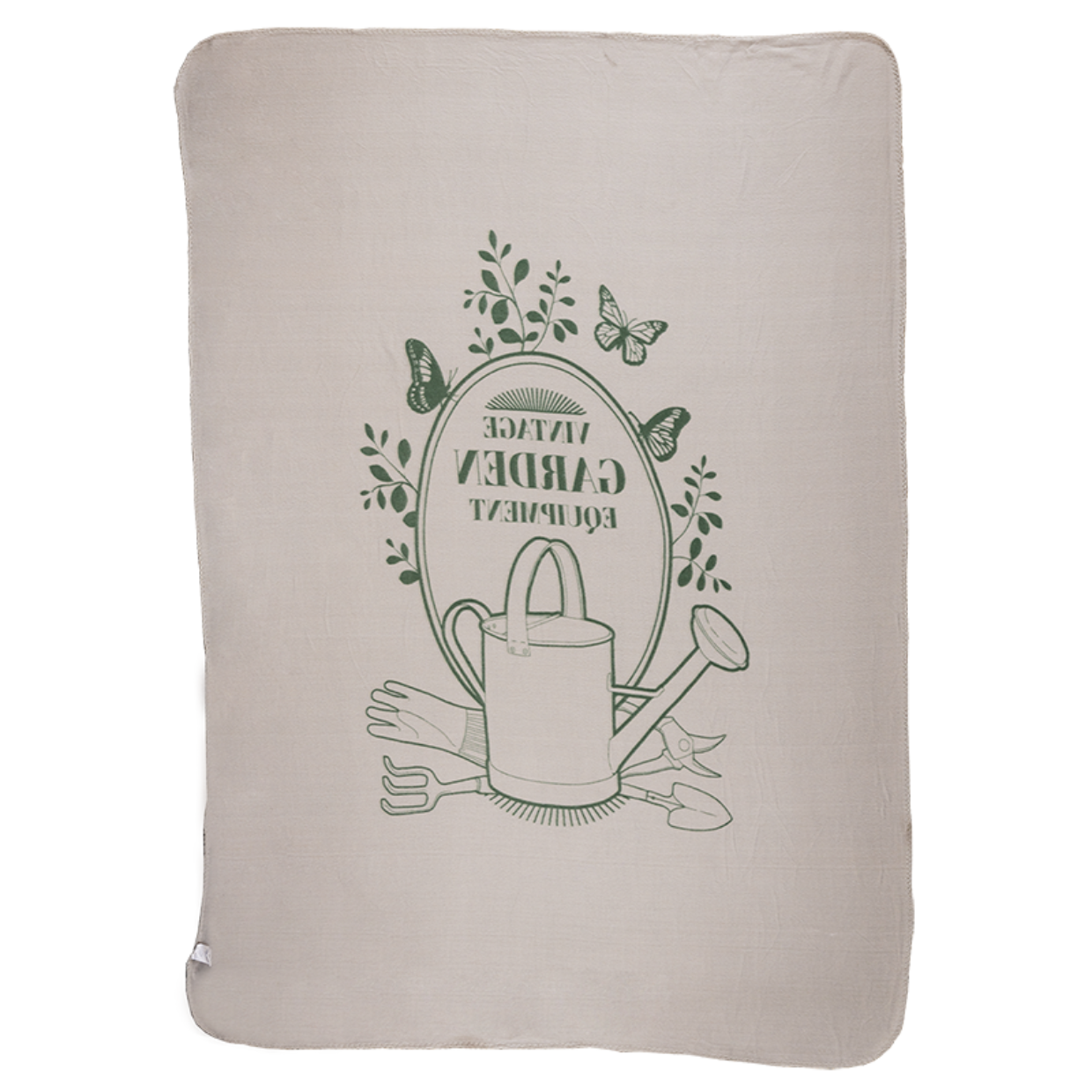 Esschert Design Fleeceplaid "Vintage Garden"