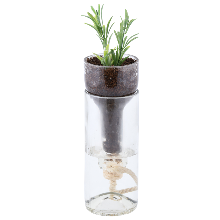esschert design Fles bloempot met water reservoir