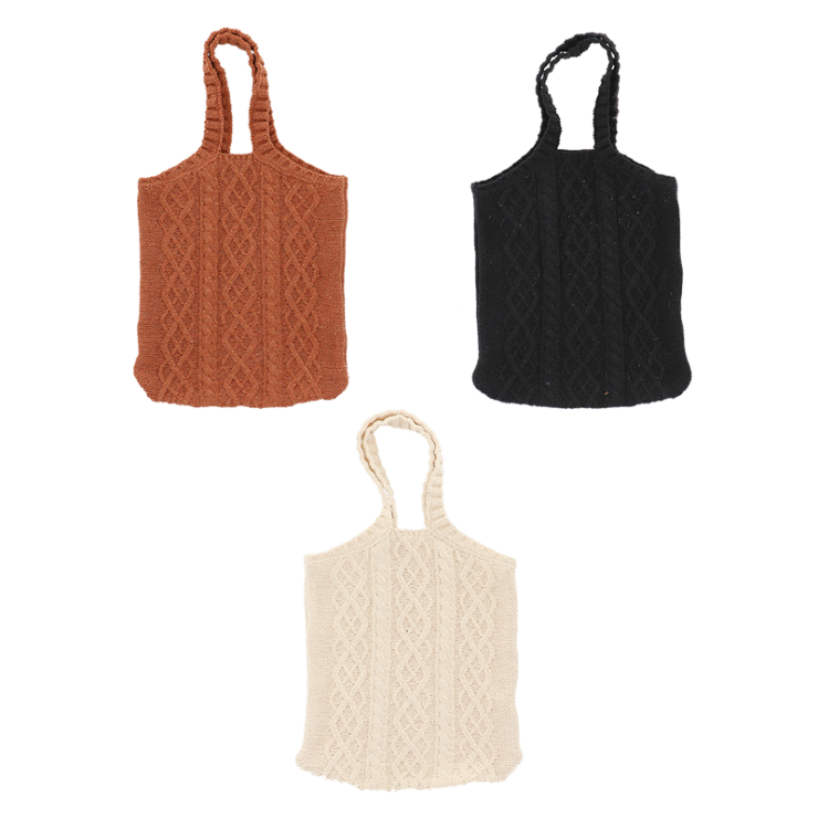 Esschert Design Gebreide Tas