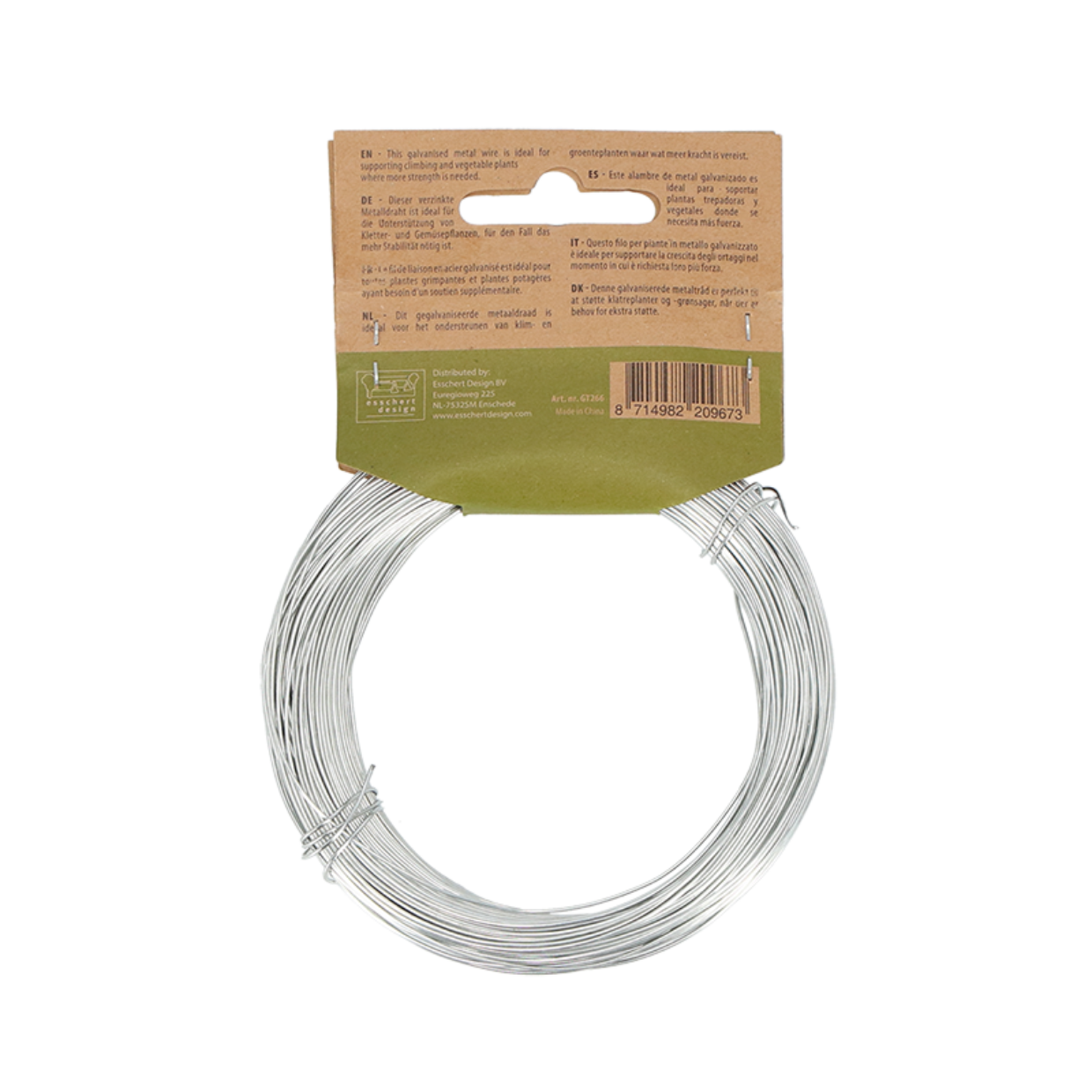 Esschert Design Gegalvaniseerd Binddraad 0 8x50m