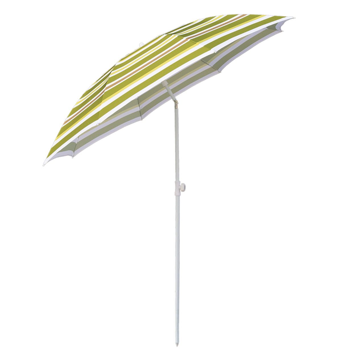 Esschert Design Gestreepte Parasol Groen