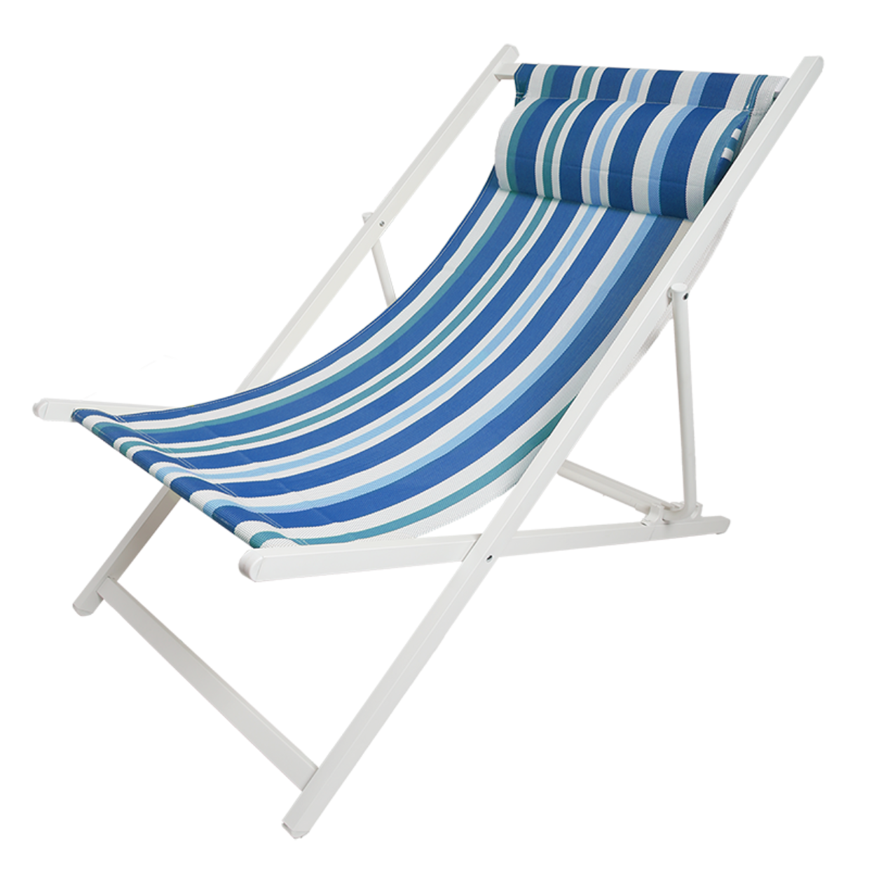 Esschert Design Gestreepte Strandstoel Ass